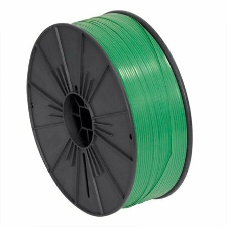 BSC PREFERRED 5/32'' x 7000' Green Plastic Twist Tie Spool S-568G